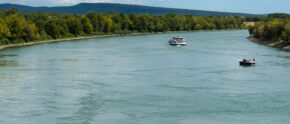 Fluss Rhone